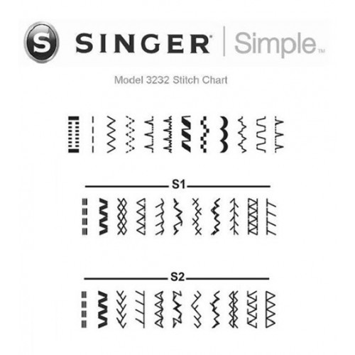 Mesin Jahit Singer 3232