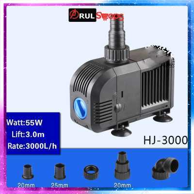 ARS - SUNSUN Pompa Air Aquarium Ikan Quiet Submersible Pump 55W - HJ-3000