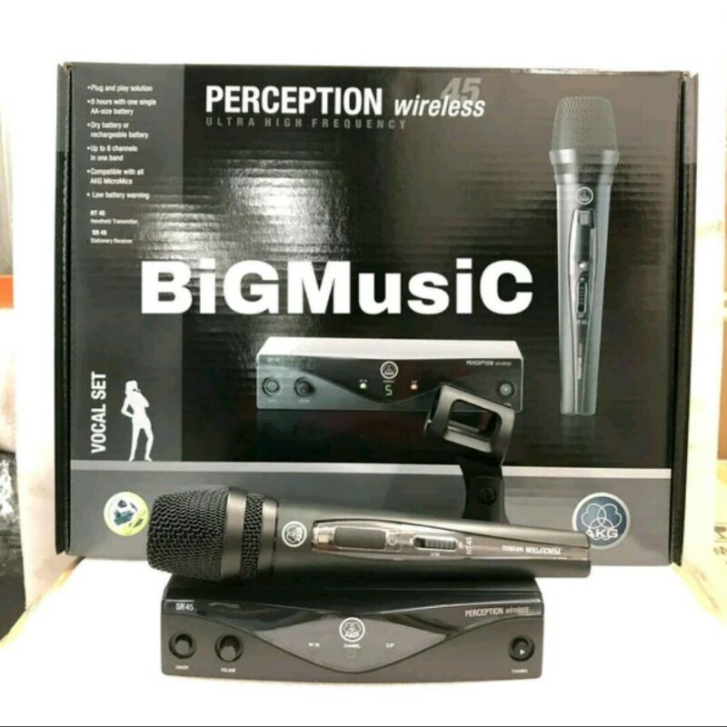 Microphone Wireless AKG WMS 45 Vocal Set