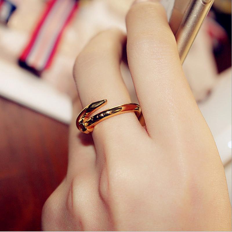 Cincin Pasangan Bahan Sterling Silver 925 Untuk Pria / Wanita