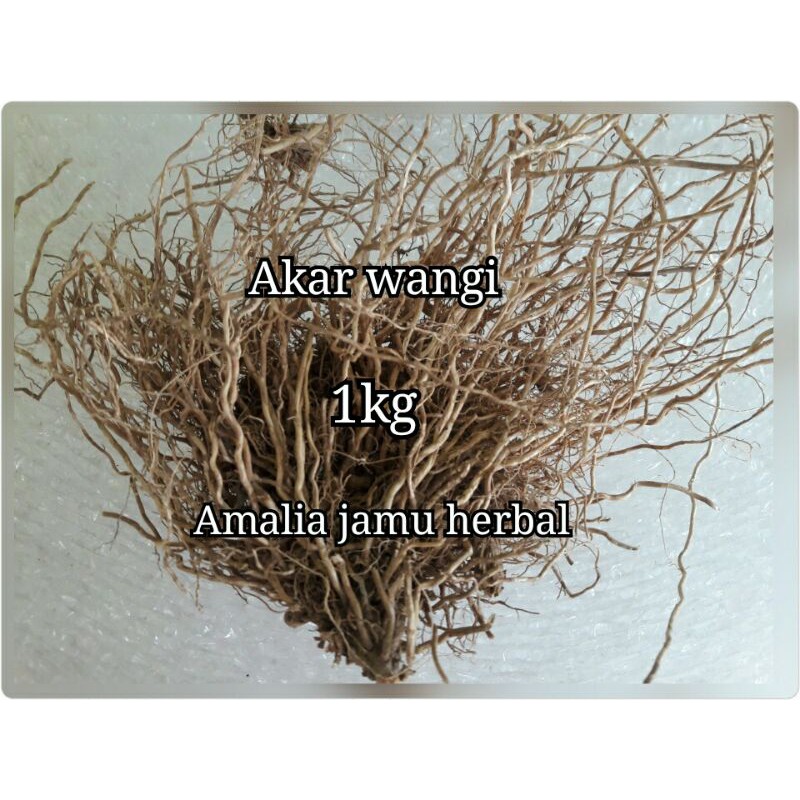 Herbal kering akar wangi 1kg