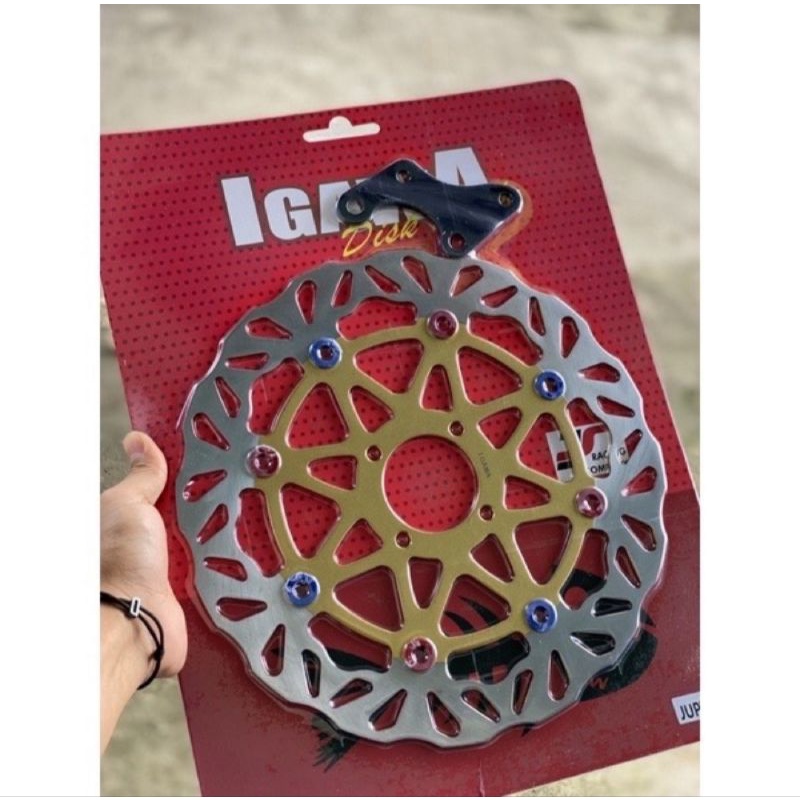 Disk Piringan Cakram igawa 300mm Jupiter z fizr rx MX King 150 floating disc 300mm model moto1 pro1 