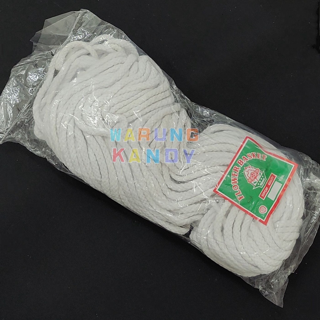 Tali Katun Kepang Putih