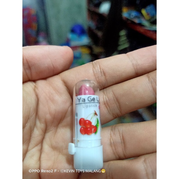 80168 MAINAN LISPTIK ANAK / YAGELI LIPSTICK HARGA SATUAN / BIJI / PCS