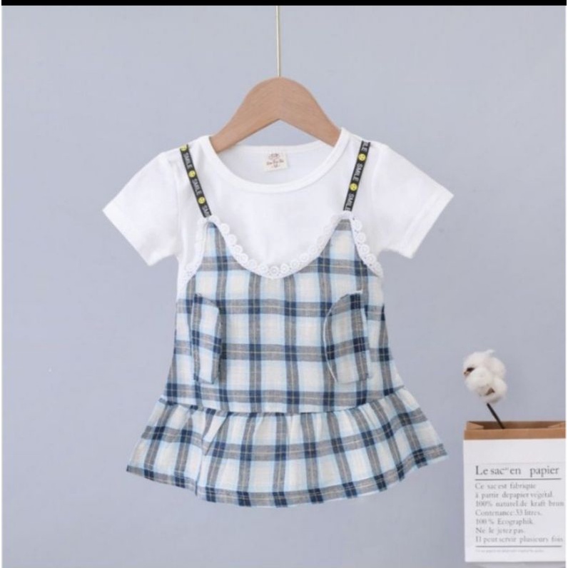 Dress Anak Import / Dres Anak Perempuan Import / bahan 100% Import ( usia 3 bulan _3 tahun )