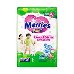 Merries Pants Good Skin XXL 6 Pcs