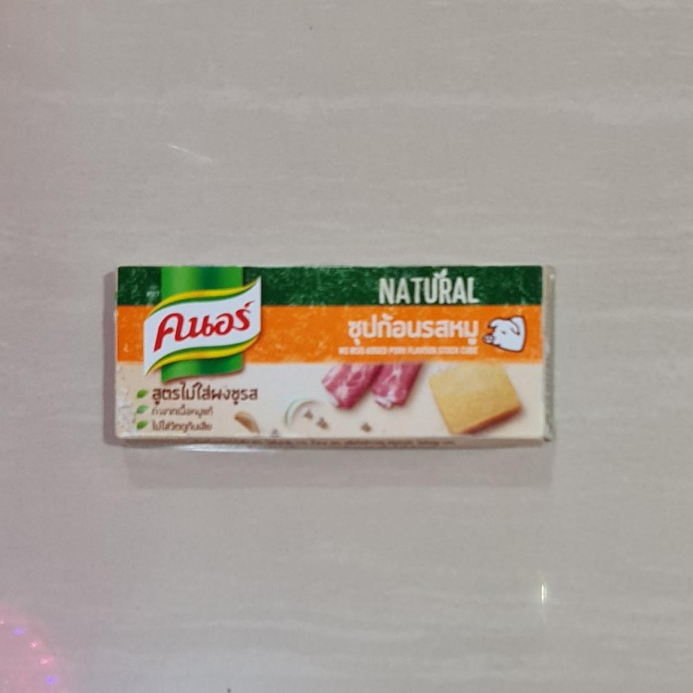 

Bumbu Knorr Natural No Msg Added Pork / Babi Flavour Cube 120 Gram