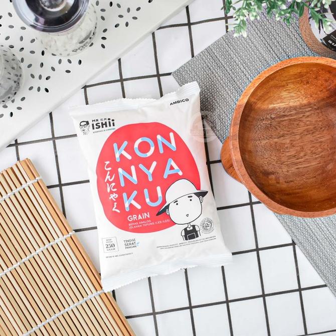 

Harap Baca Deskripsi Sebelum Order Konnyaku Rice / Beras Konnyaku 250 Gr