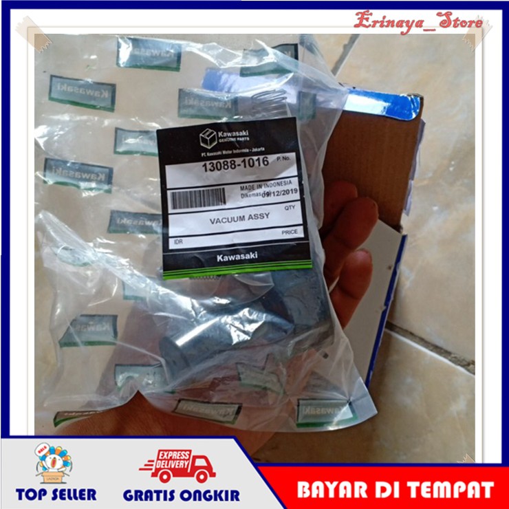 ORIGINAL KGP Karet Vacum Vakum Motor Kawasaki Karburator KLX 150 Dtracker BF ZX 130 ZX130 Original Karbu Lama Ori-3