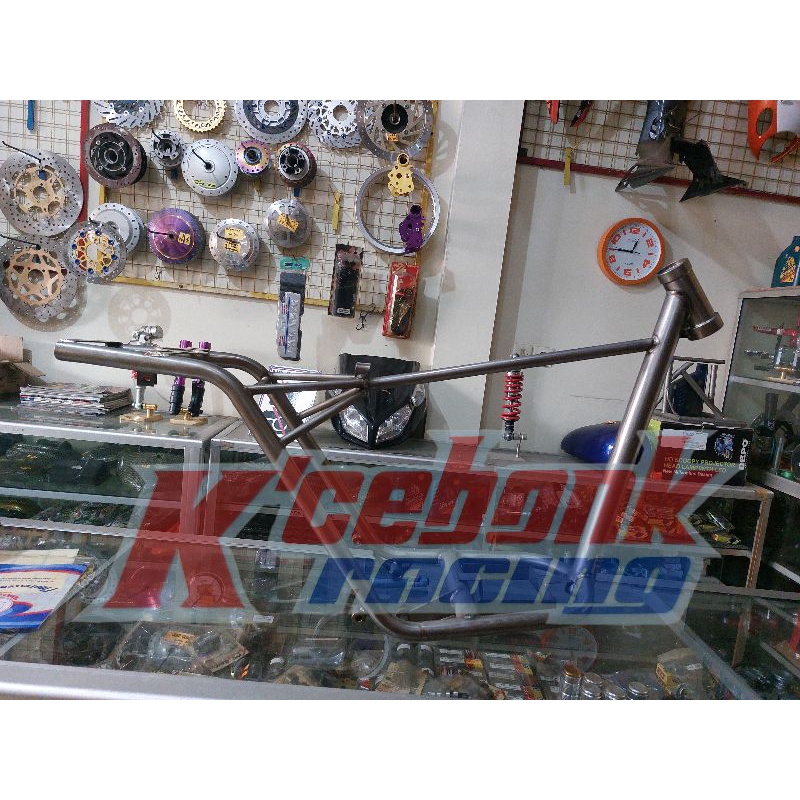 Rangka chasis mio drag titanium made in Thailand