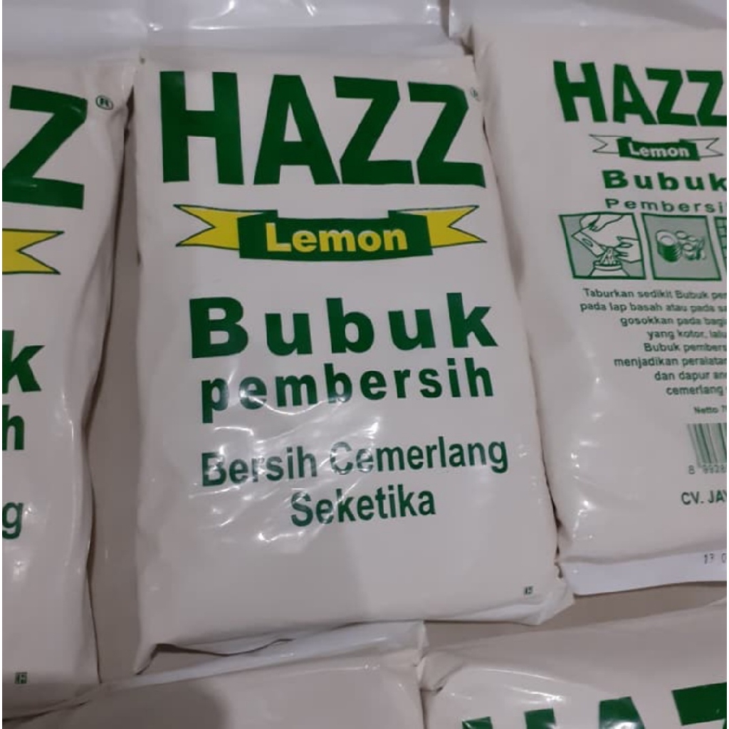 Bubuk HAZZ Pembersih Serbaguna Bubuk Pembersih Perabot Bubuk Pembersih Seperti VIM