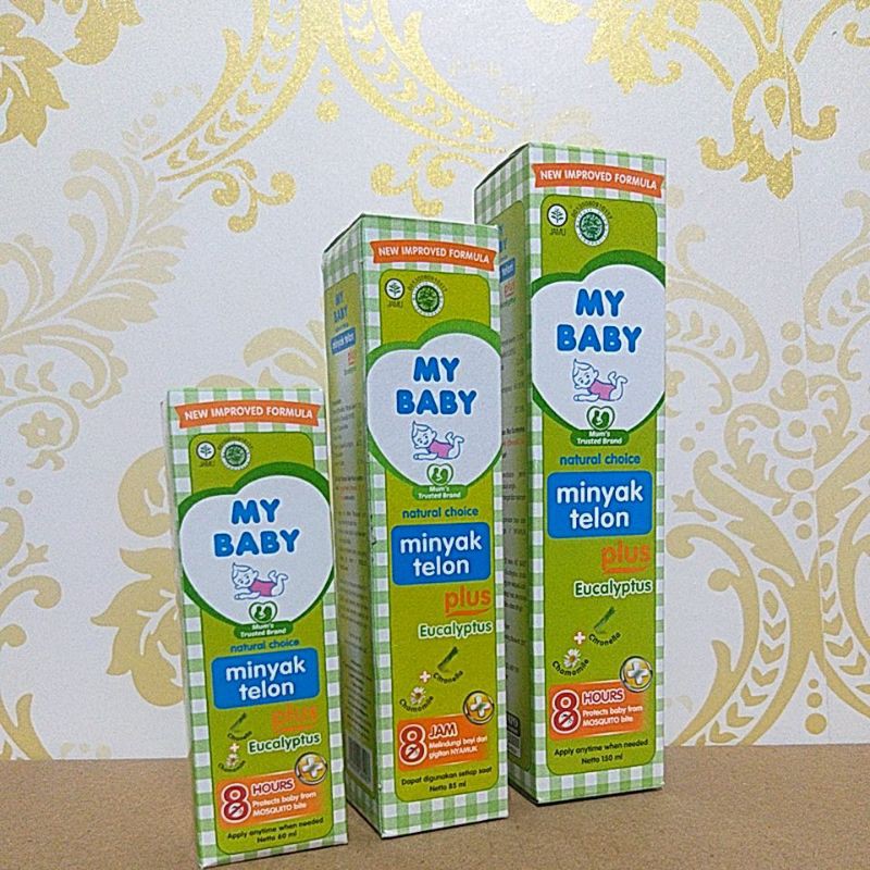 Minyak Telon My Baby 60ml/90ml/150ml Exp 2025