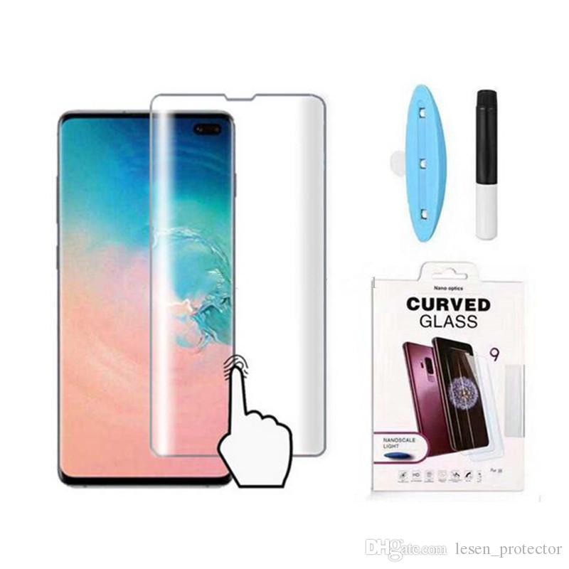 UV Glass Mi Note 10 Pro 6.47 inchi Tempered Glass Mi CC9 Pro TG 3D Curve FULL SCREEN FULL GLUE