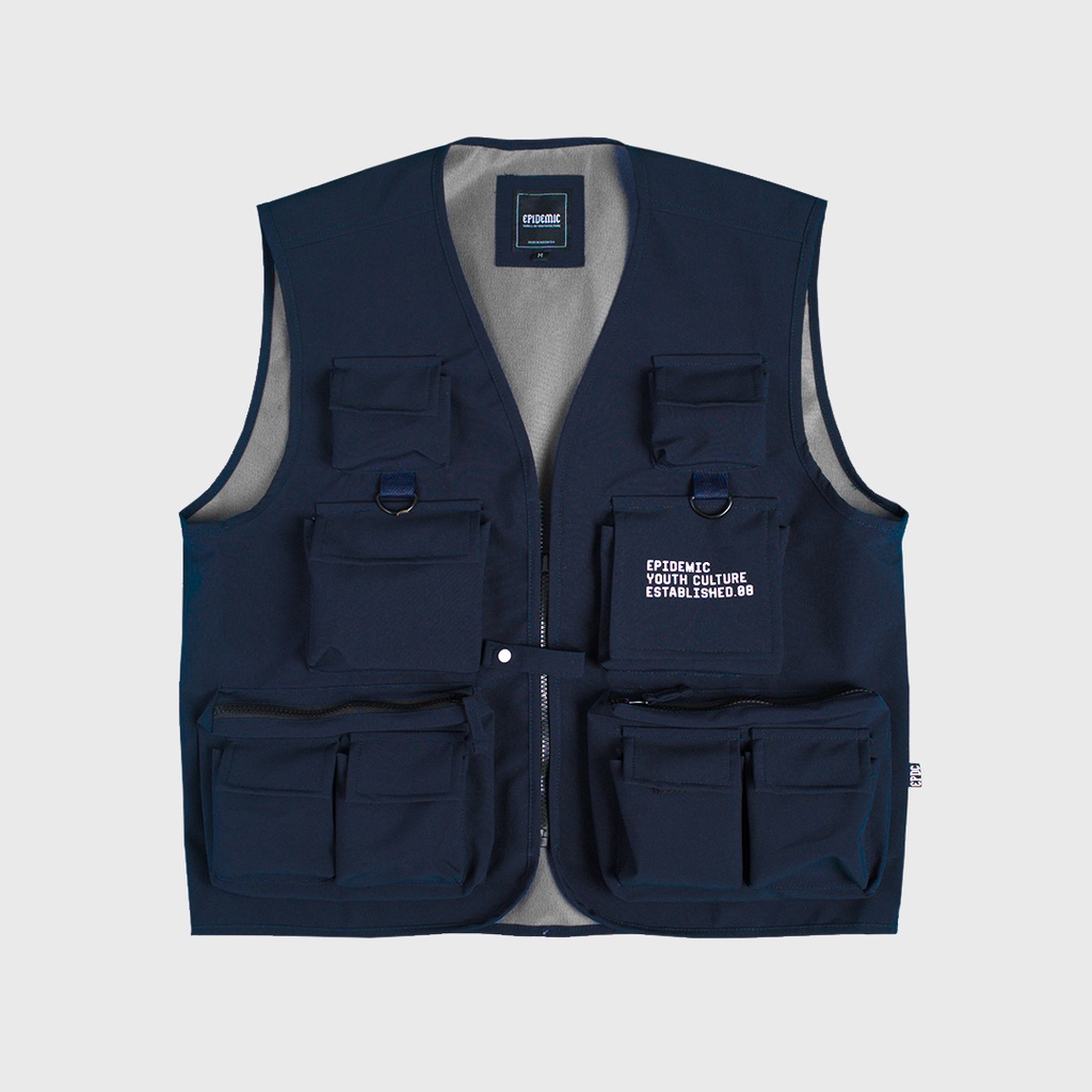 Epidemic Tactical Vest | Rompi Peacock Navy