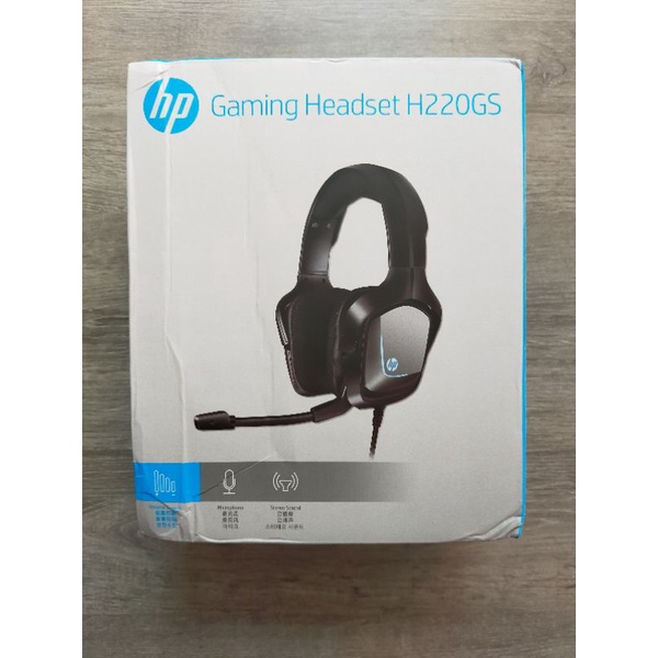Headset Gaming HP H220GS - 7.1 Surround Gaming Headset / Headset HP h220gs / headset gaming murah / 