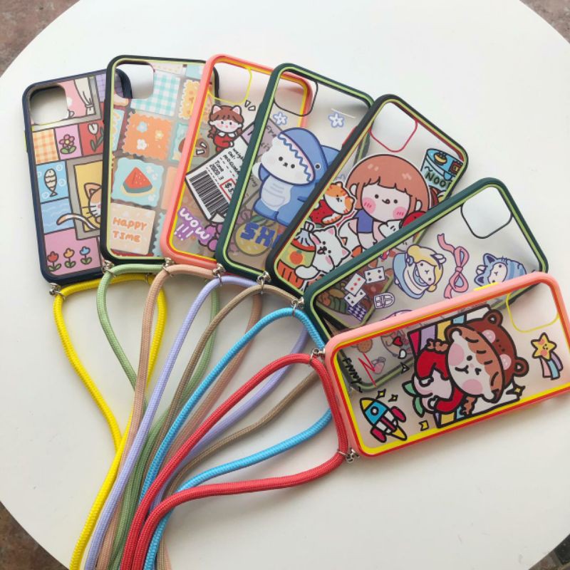 Silikon Oppo A15 Hello Shark + Tali