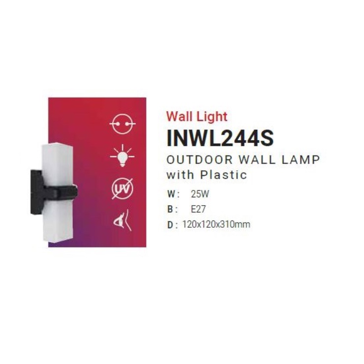 Lampu Dinding In Lite Kap Wall Light INWL244S