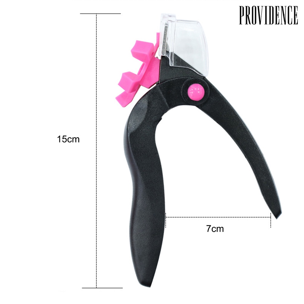 Providence Nail Clipper Ergonomic Design Anti-oxidation Manicure Project Artificial Fake Nail Tip Cutting Trimmer for Salon