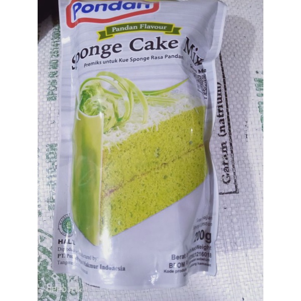 

Pondan Cake Pandan