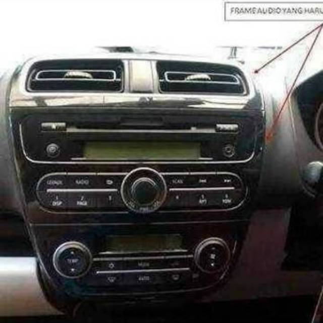 Frame Head Unit / HU Mitsubishi Mirage