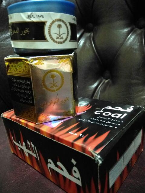 Arang Briket Flame Coal - Arang Bakar - Bukhur