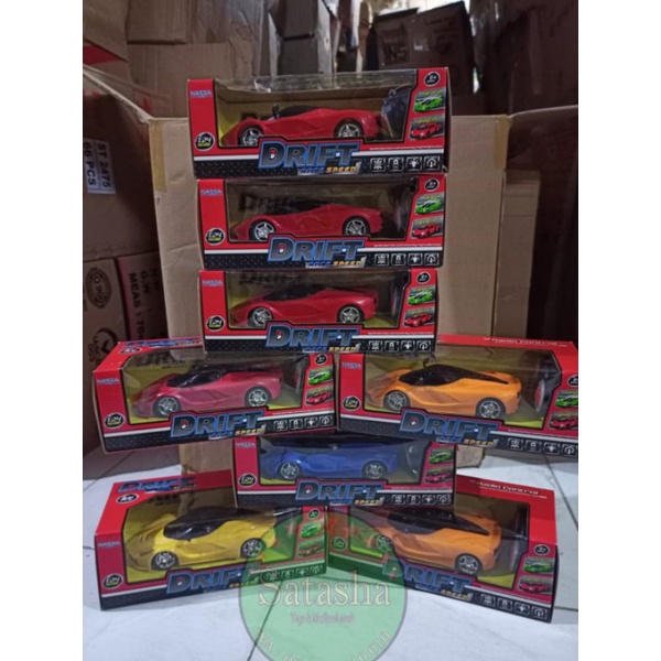 Rc sedan Ferrari murah mobil remote control sedan Ferrari kecil drift murah mainan anak mainan mobil