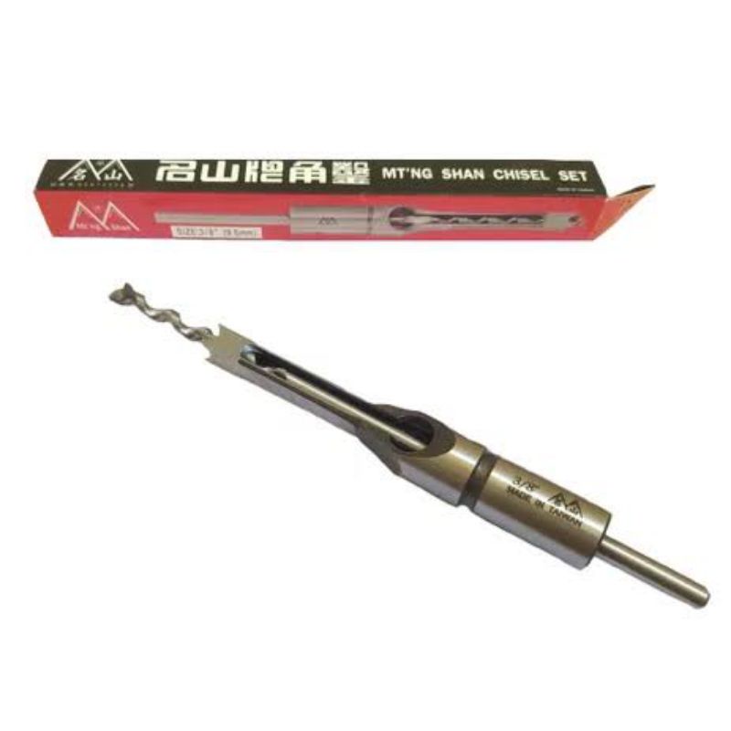 Mata Bor Bobok Kayu Chiesel 3/8" , 1/2 / Mata Bor Pahat Kayu..