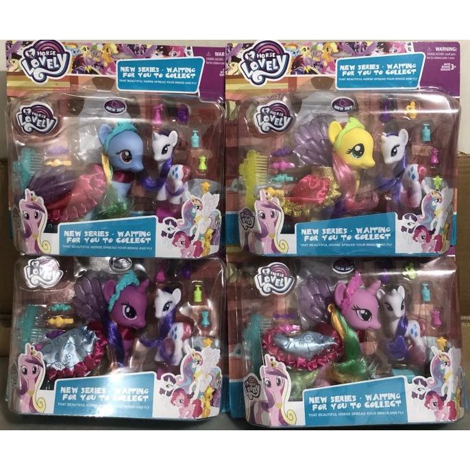 My little pony figure set big size/mainan little pony ukuran besar