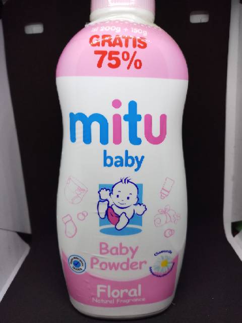 Mitu baby powder 200g  bedak bayi mitu 200g