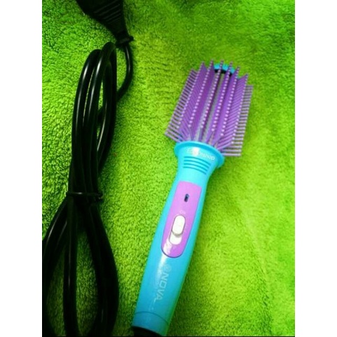 Sisir Blow Nova NHC-209 Blower Comb Catok Sisir Bisa Untuk Sisir Rambut Berkutu Elektrik