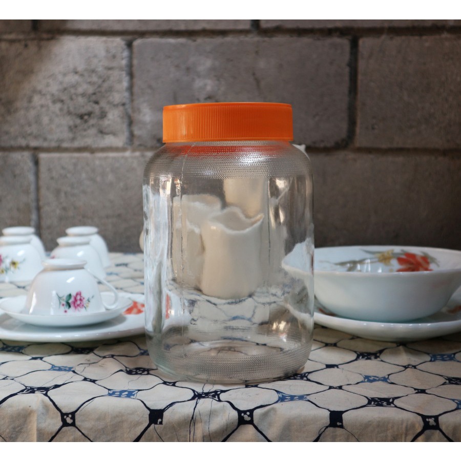 Toples Kaca/Toples Kue Merk KIG