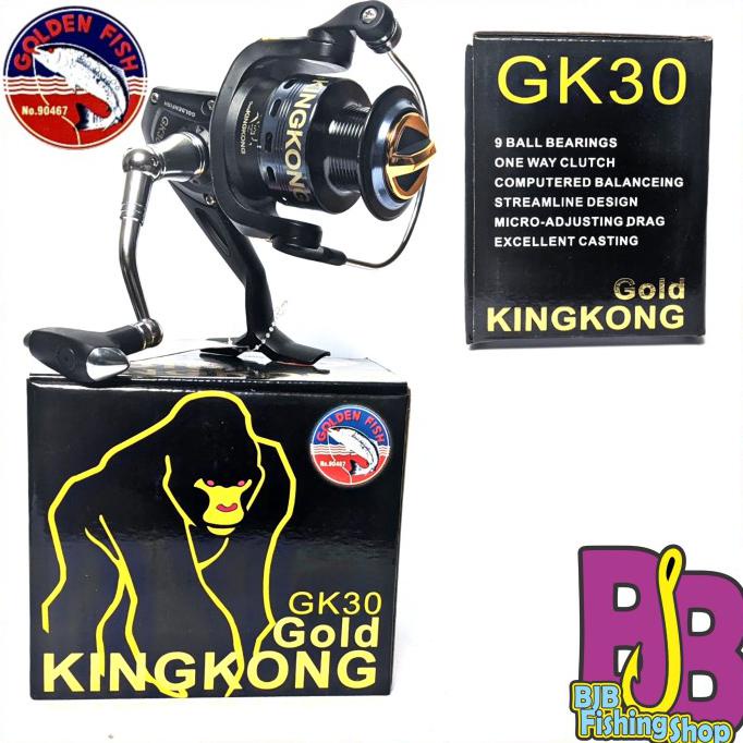 Ready Stock] Reel Pancing Golden Fish Kingkong Gk30 Gk40 Gk 30 Gk 40 - 4000