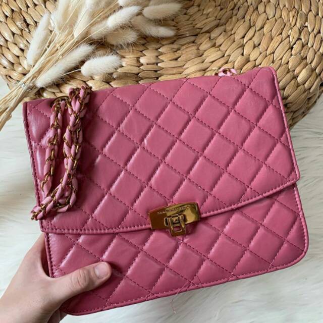 Tas Wanita Bon Croco Tas Selempang Wanita / Perempuan Import Bahan Synthetic Croco Kulit Sintetis  Tali Rantai Murah Dan Berkualitas Premium By Taspremium Id