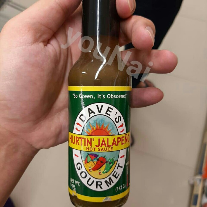 

SAUS SAMBAL JALAPENO TERPEDAS DAVE'S HURTIN JALAPENO - PRODUK IMPORT