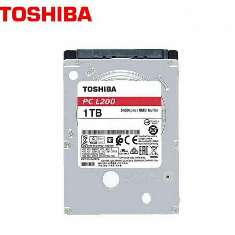 Toshiba PC L200 Harddisk 1TB 2.5&quot; SATA -HDD Laptop 1TB