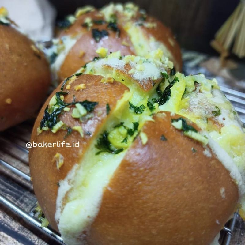 

Garlic Cream Cheese Bread 1 Paket isi 3 pcs