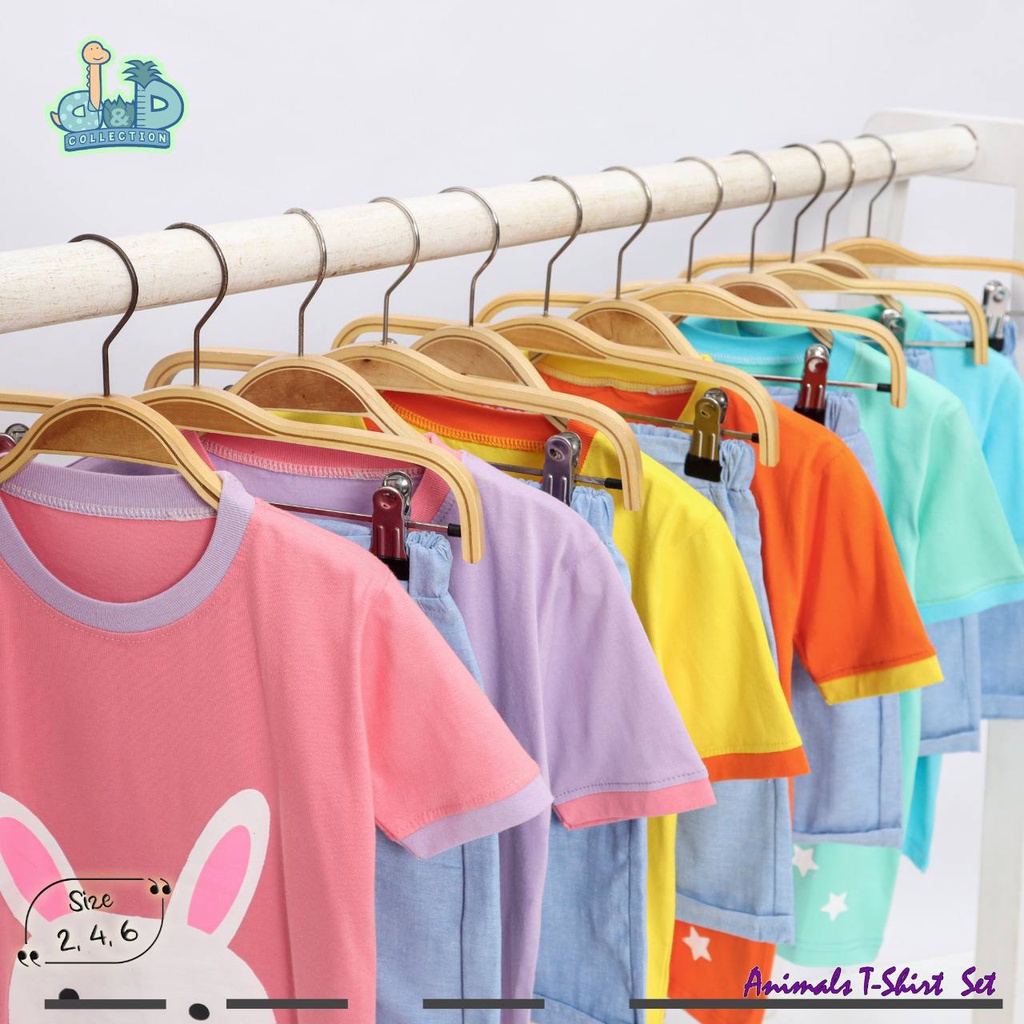 Setelan anak Animal T-shirt by DnD kids