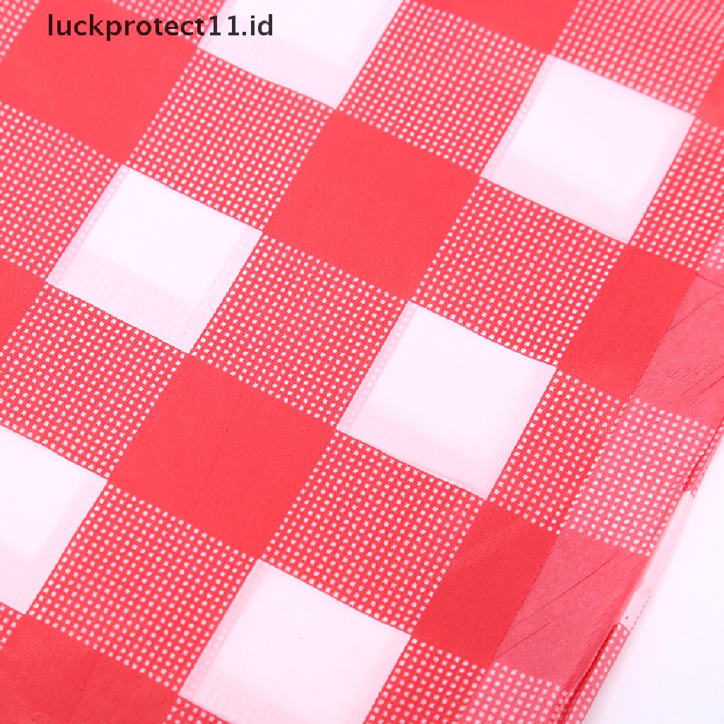 //HG&amp;ID// Disposable Thickening Red Checkered Tablecloth Party Weddings Home Decoration .