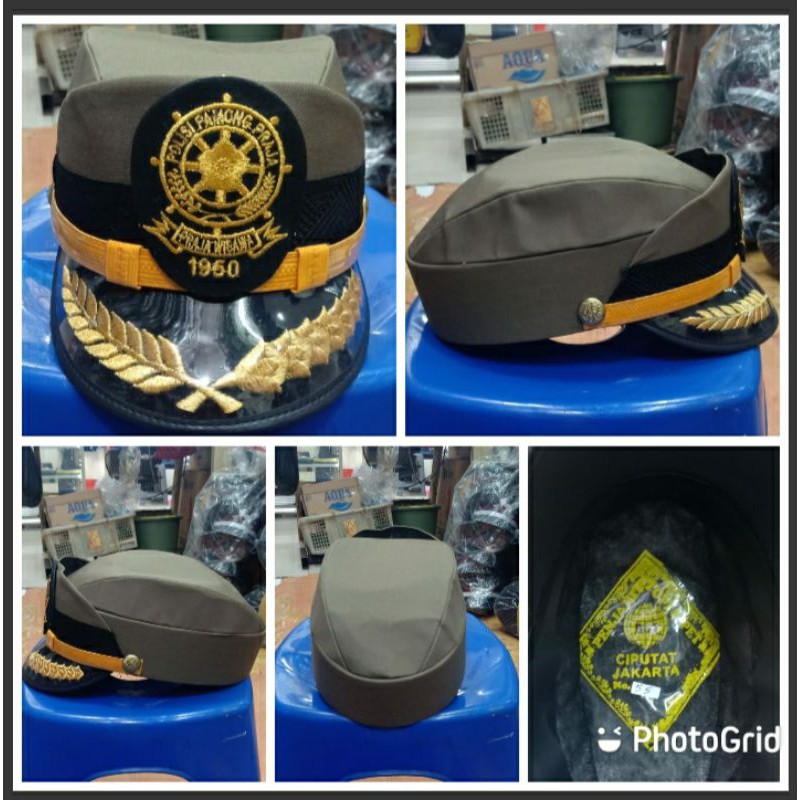 TOPI PET PDU WANITA POL PP/ TOPI PET PDU POL PP CEWEK/ TOPI PET POL PP