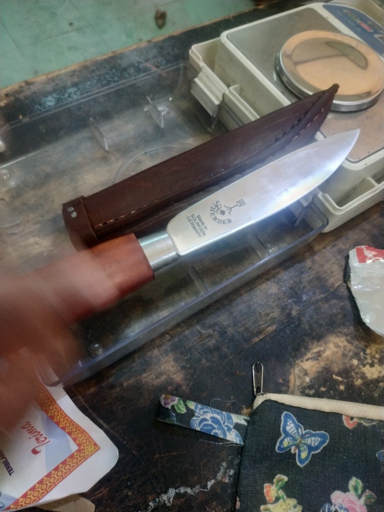 Pisau Solingen Pisau Cap Garpu 5 Inch Handle Panjang Original