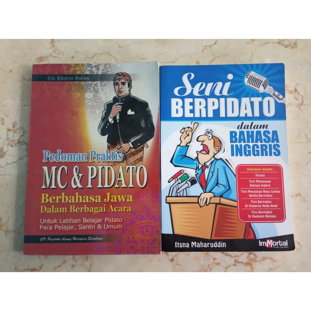 Seri Pidato Bahasa Inggris dan Jawa