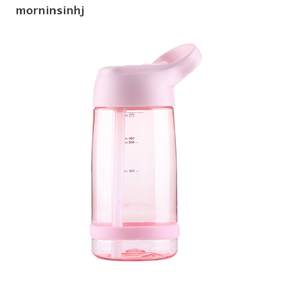 Mornin Botol Minum 1000ml Bpa Free Ramah Lingkungan Dengan Sedotan Untuk Olahraga Outdoor / Hiking