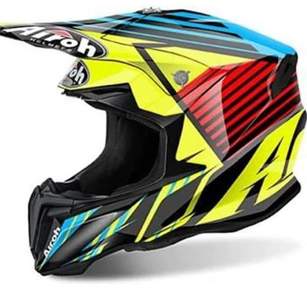AIROH Twist Strange Helm Motocross