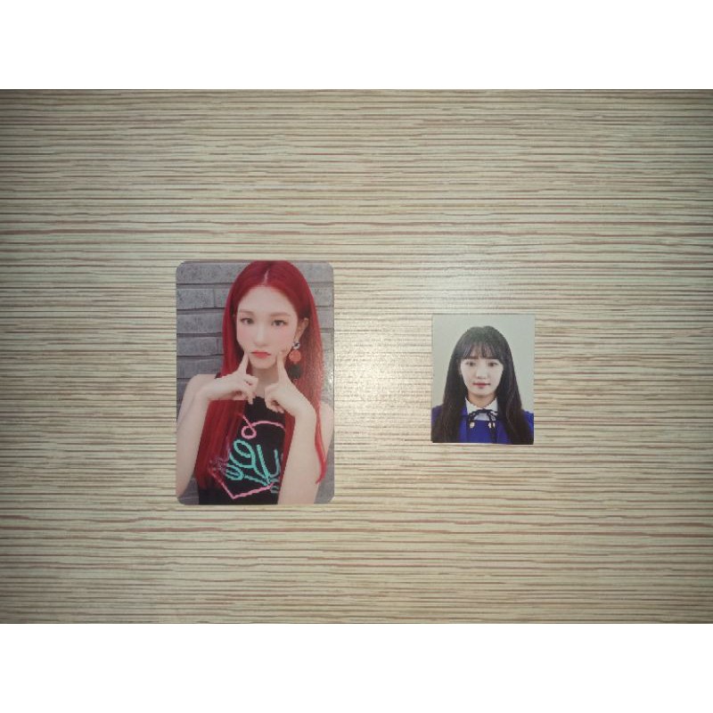 fromis_9 Photocard/PC/Polaroid/ID To Heart Green & Blue - Fun Factory/ Lee Seoyeon & Roh Jisun Album