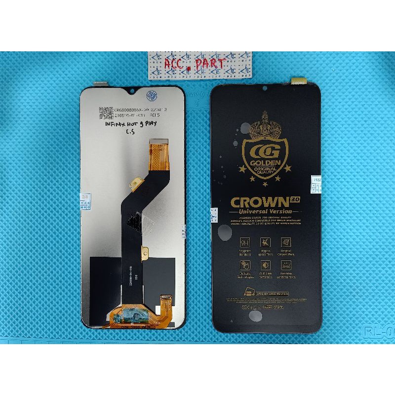 LCD INFINIX HOT 9 PLAY ORI BLACK