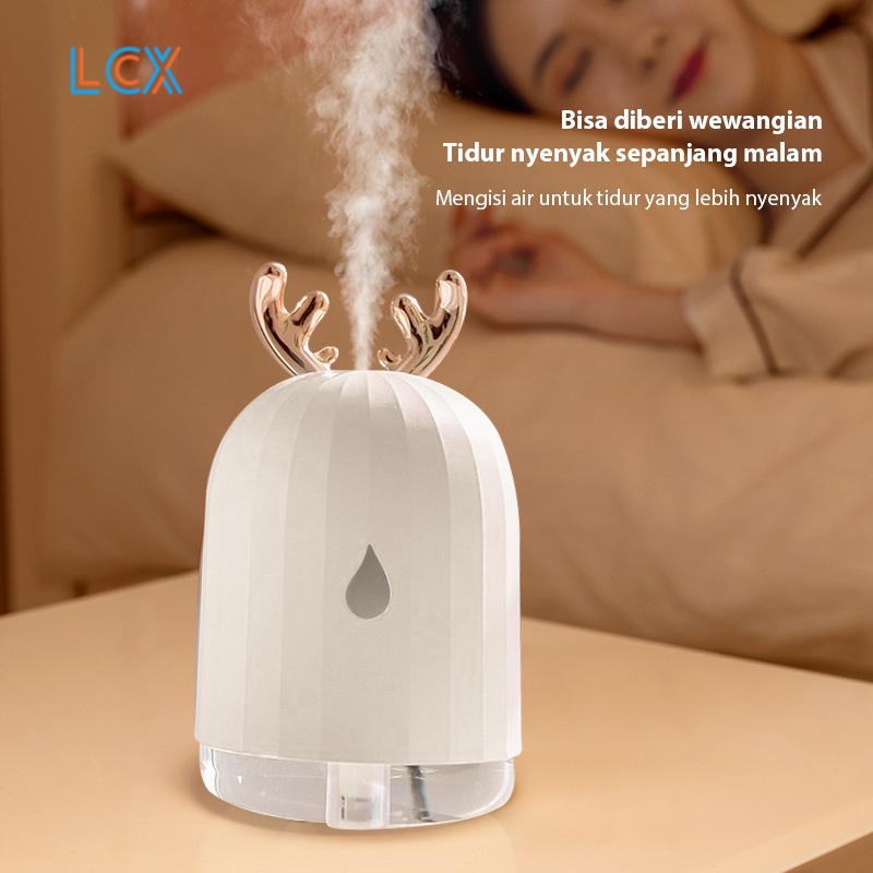 LCX Humidifier Aromatherapy Ultrasonic Pewangi Ruangan Air Diffuser Aroma Terapi Purifier Oil