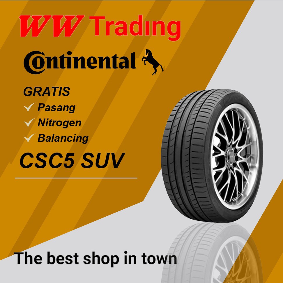 Ban Continental CSC5 SUV 109Y 255/50/R20 / 255 50 20