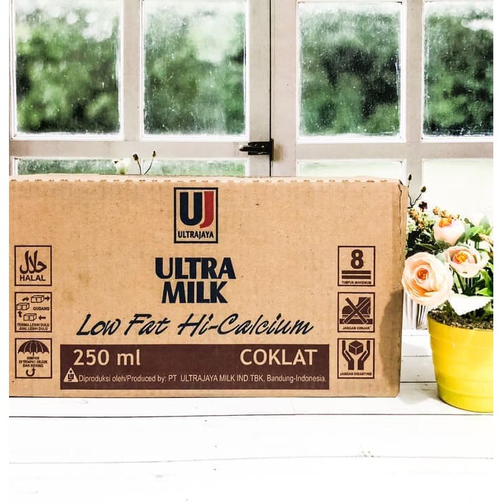 

Ultra coklat 250ml isi 24