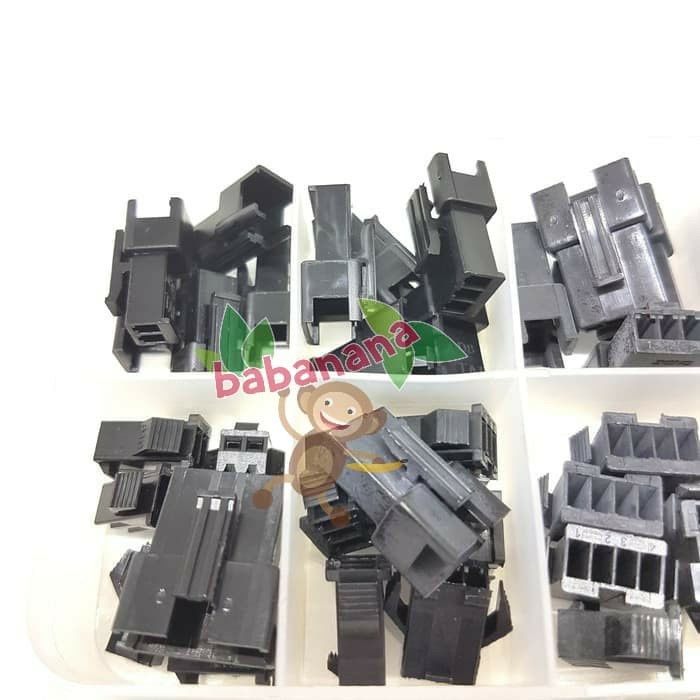 200pcs JST Connector 2-3-4-5 Pin Male Female Wire Terminal konektor