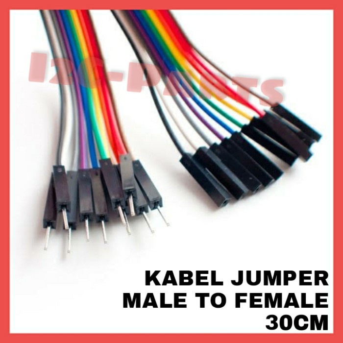 Kabel Jumper Dupont Male to Female 30cm Breadboard Cable Arduino Wire